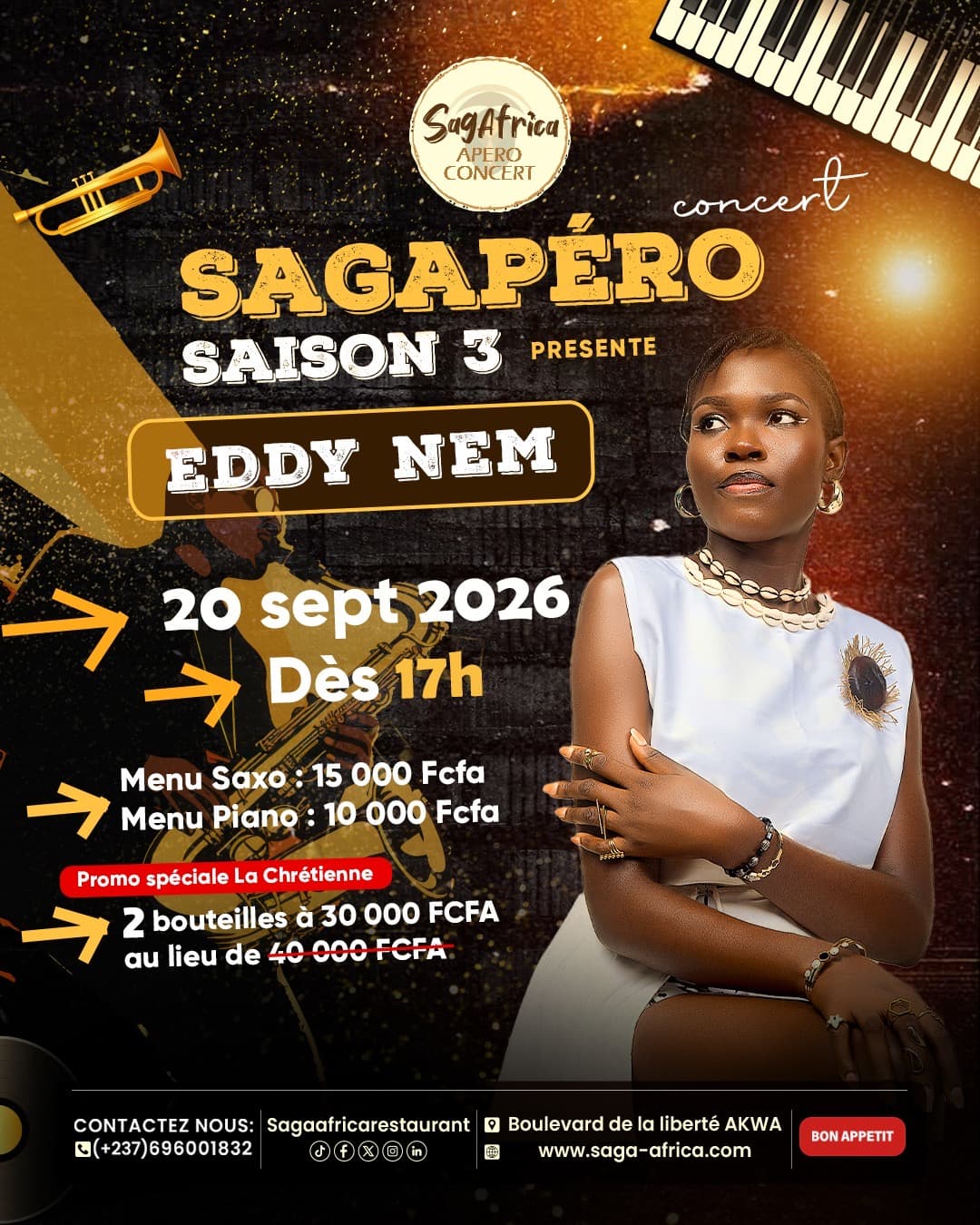 SAGAPÉRO CONCERT JAZZ